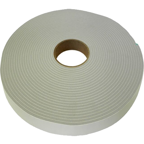 1/4 in x 35 yds. JVCC SF-VFLD Single-Sided PVC Foam Tape thickness x 1/2 in 