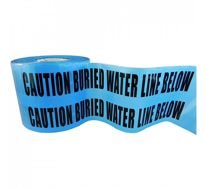 BRC-BWLB - Caution Buried Water Line Below Warning Tape (SPECIAL ORDER)