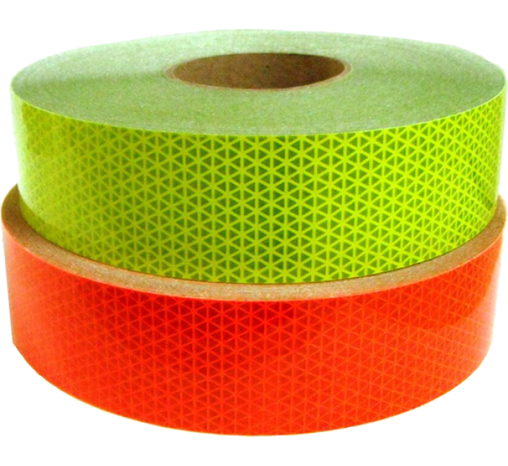 REF-DBF - Solid Color Fluorescent Reflective Tape, 50 Yd