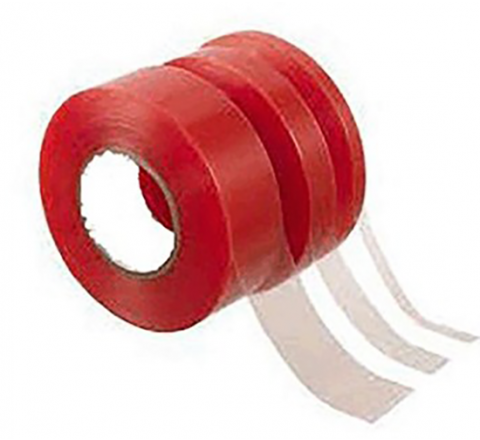 DC-4109/R - Double Sided Red Polyester Tape